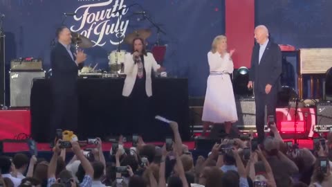 WHAT DID SHE SAY? Kamala Caught In Gaffe During July 4th Celebrations