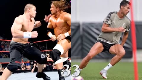 John Cena Vs Cristiano Ronaldo Transformation 2023