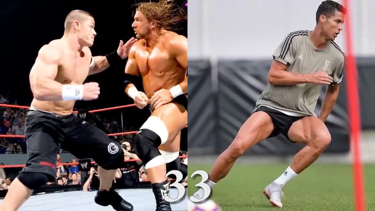John Cena Vs Cristiano Ronaldo Transformation 2023