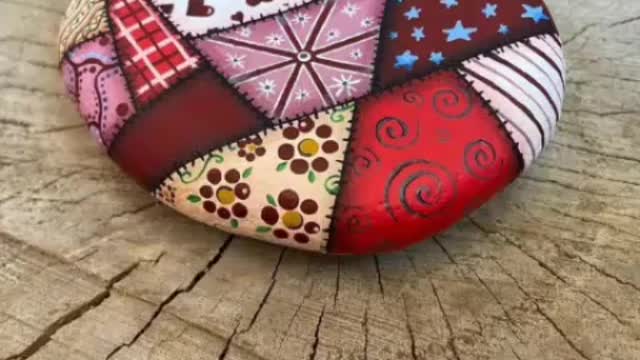 New Latest rock stone painting ideas for beginners