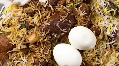 Bachelor Style Mutton biryani #shorts