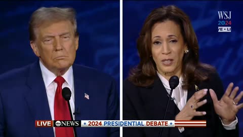 Trump vs Harris 2024 Presidential Debate on Immigration