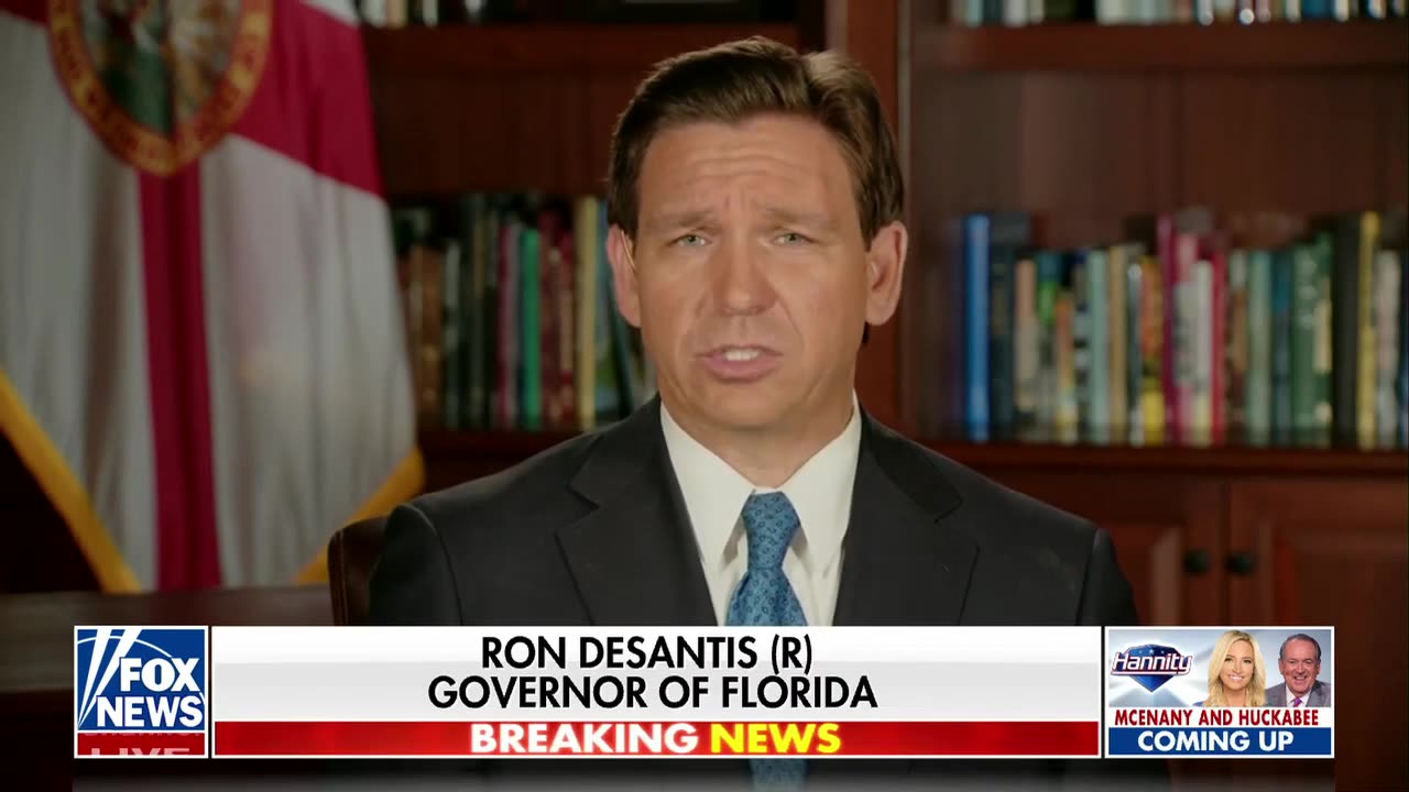 Ron DeSantis: We're seeing California license plates in Florida