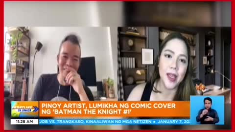 Manix Abrera, lumikha ng comiccover ng 'Batman: The Knight #1'