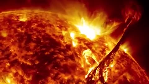 A massive solar storm is heading toward earth