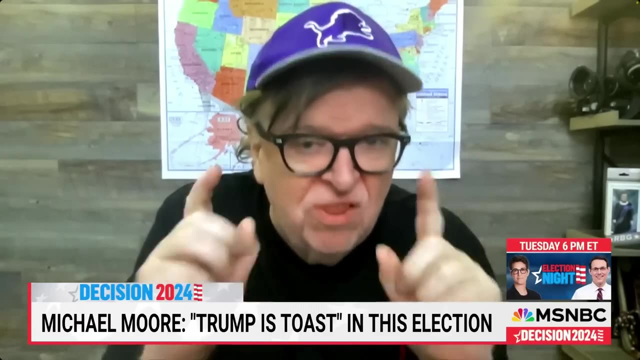 Michael Moore predicts 'Trump is toast' in 2024