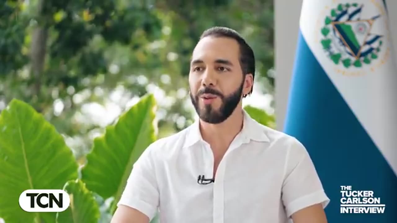 Tucker Carlson Interview with President Nayib Bukele saved El Salvador