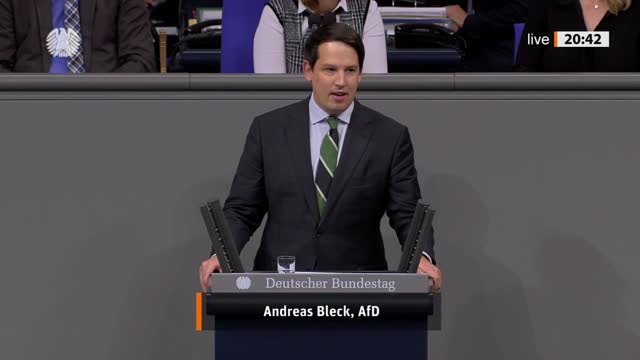 Andreas Bleck Rede vom 29.09.2022 - Änderung des Bundes-Immissionsschutzgesetzes