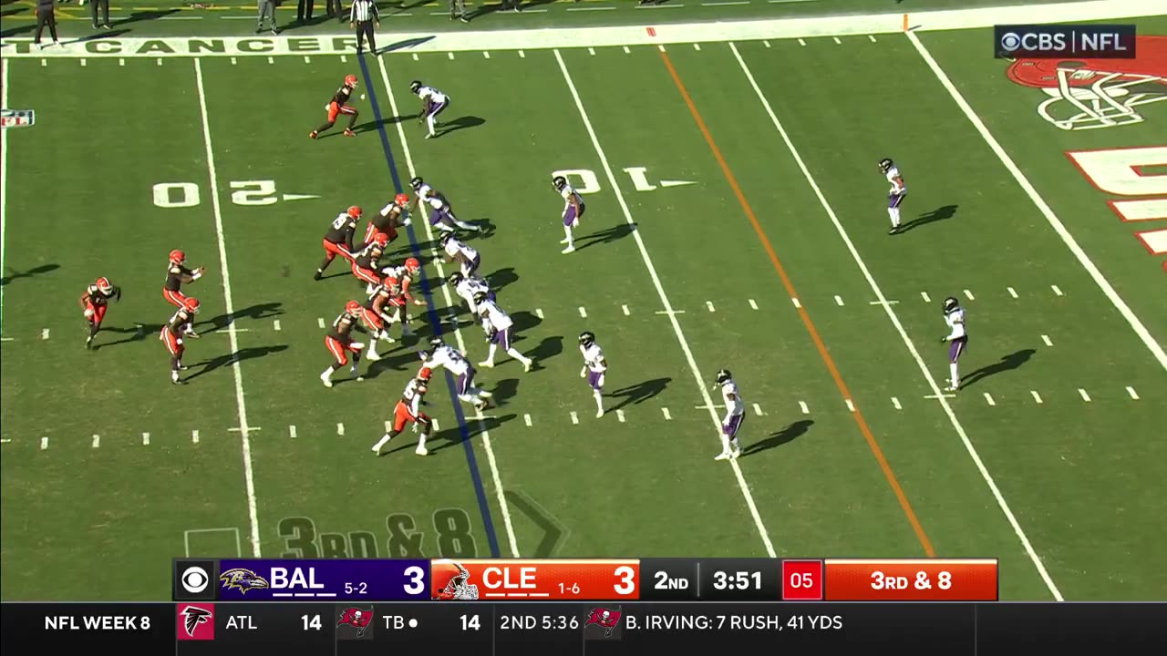 NFL Cleveland Browns vs Baltimore Ravens 27/10/24