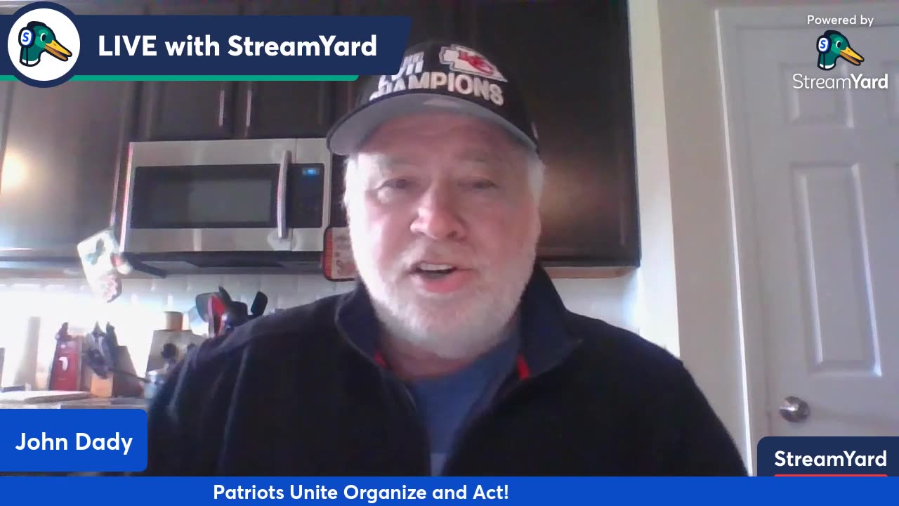 Patriots Unite, your host John Dady