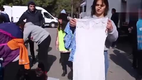 Billions sent to Ukraine, but Turkey´s aide consists of used lingerie