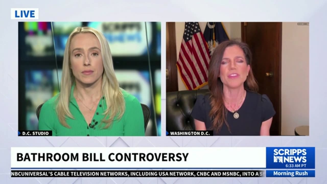 NANCY MACE REMINDS ANCHOR THAT SARAH MCBRIDE IS ‘A MAN’