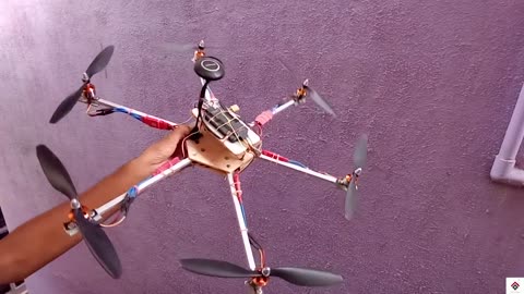 How to make Hexacopter Frame at home _ Homemade Hexacopter _ Part 1