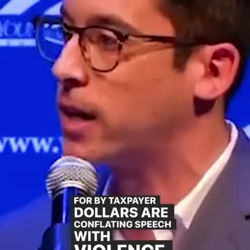 Michael Knowles destroys liberal professors argument