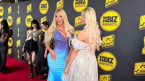 Nicolette Shea at the 2024 Xbiz Award Red Carpet..