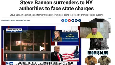 Steve Bannon Surrenders To Authorities