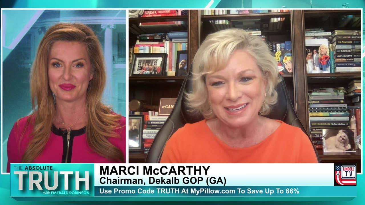 Marci McCarthy speaks with Emerald Robinson on March 22, 2024