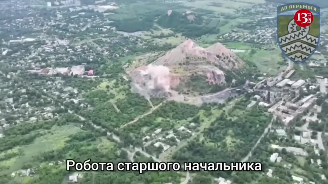 Ukrainian soldiers blow up Russian Tyulpan self-propelled mortar in Donetsk