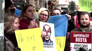 'Stop Putin' -global outcry over Russian invasion