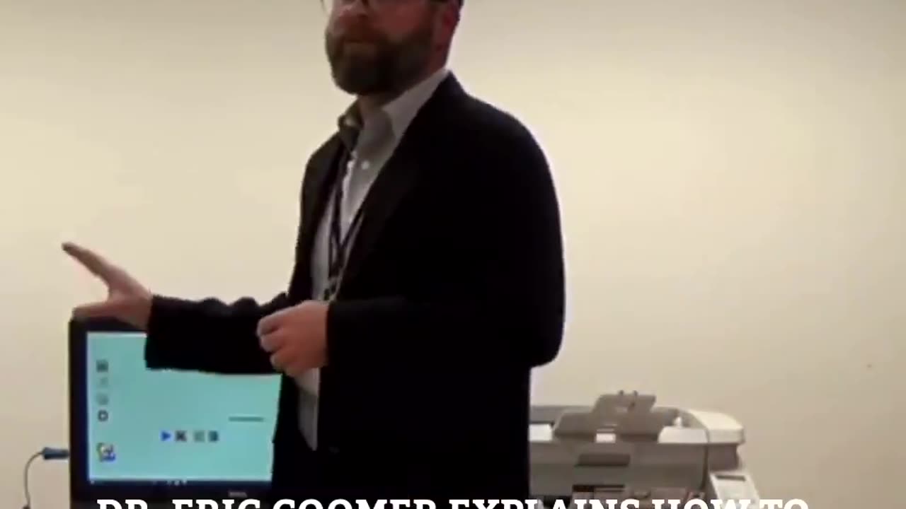 Eric Coomer explains how to alter votes on dominion voting machines - Chicago, 2017