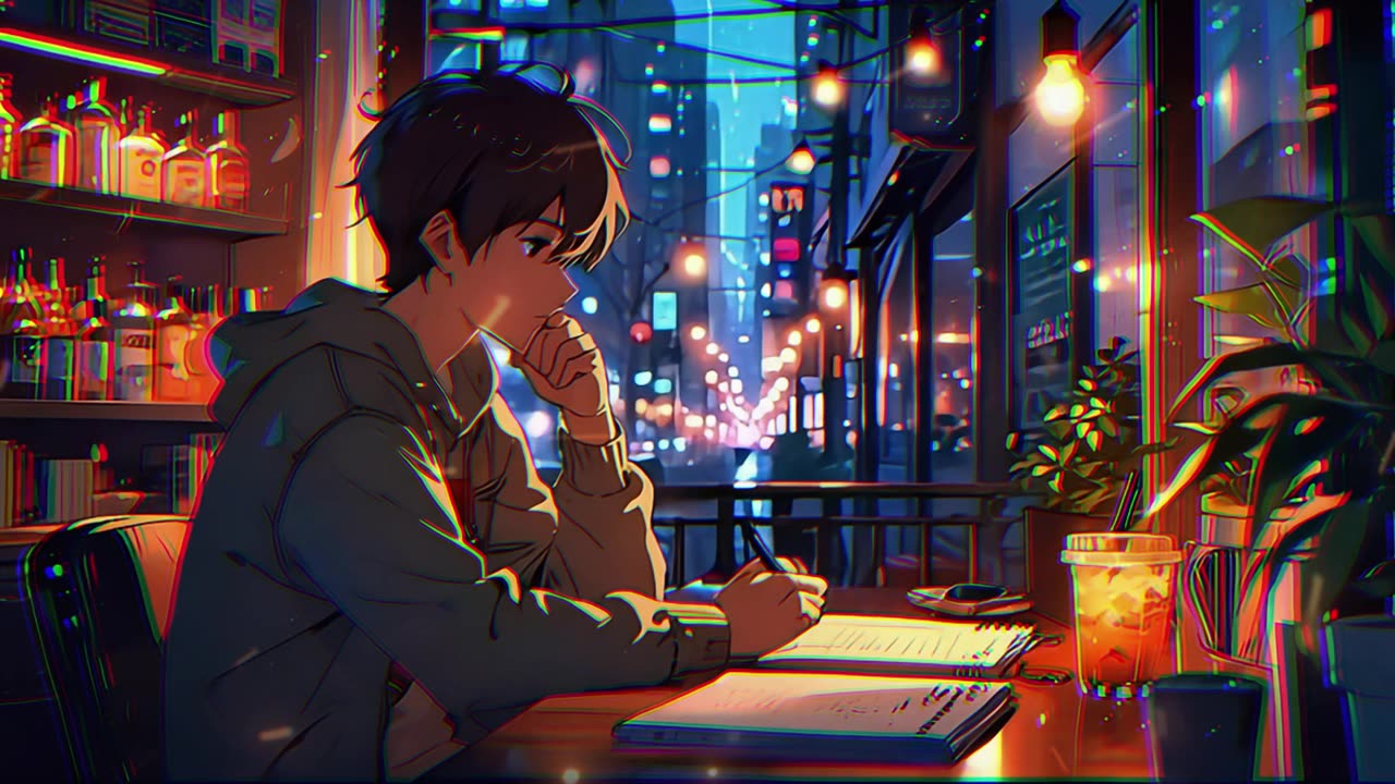 Lo-Fi Cozy/Accoustic instrument 🎧 beats relaxing, study, sunset, coffee ☕ and chill cafe relax lofi