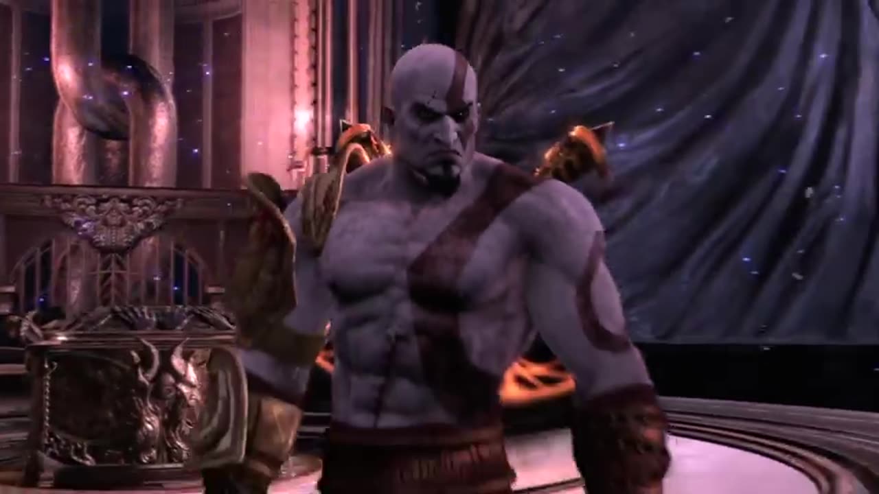 God of war(3) kratos Defeats Zeus(Zeus the final boss)