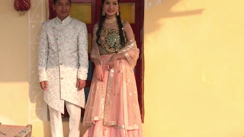Pre-wedding Photoshoot with Indian Wedding Dress 2023
