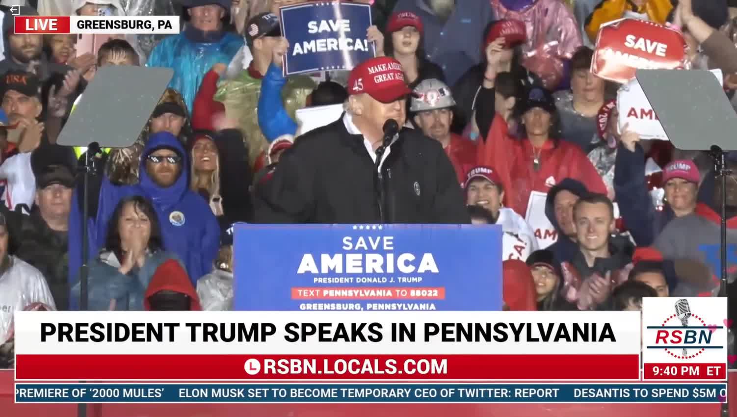 DRAGON ENERGY: Trump Dances Off Stage at PA Rally to "Hold On! I'm Coming!