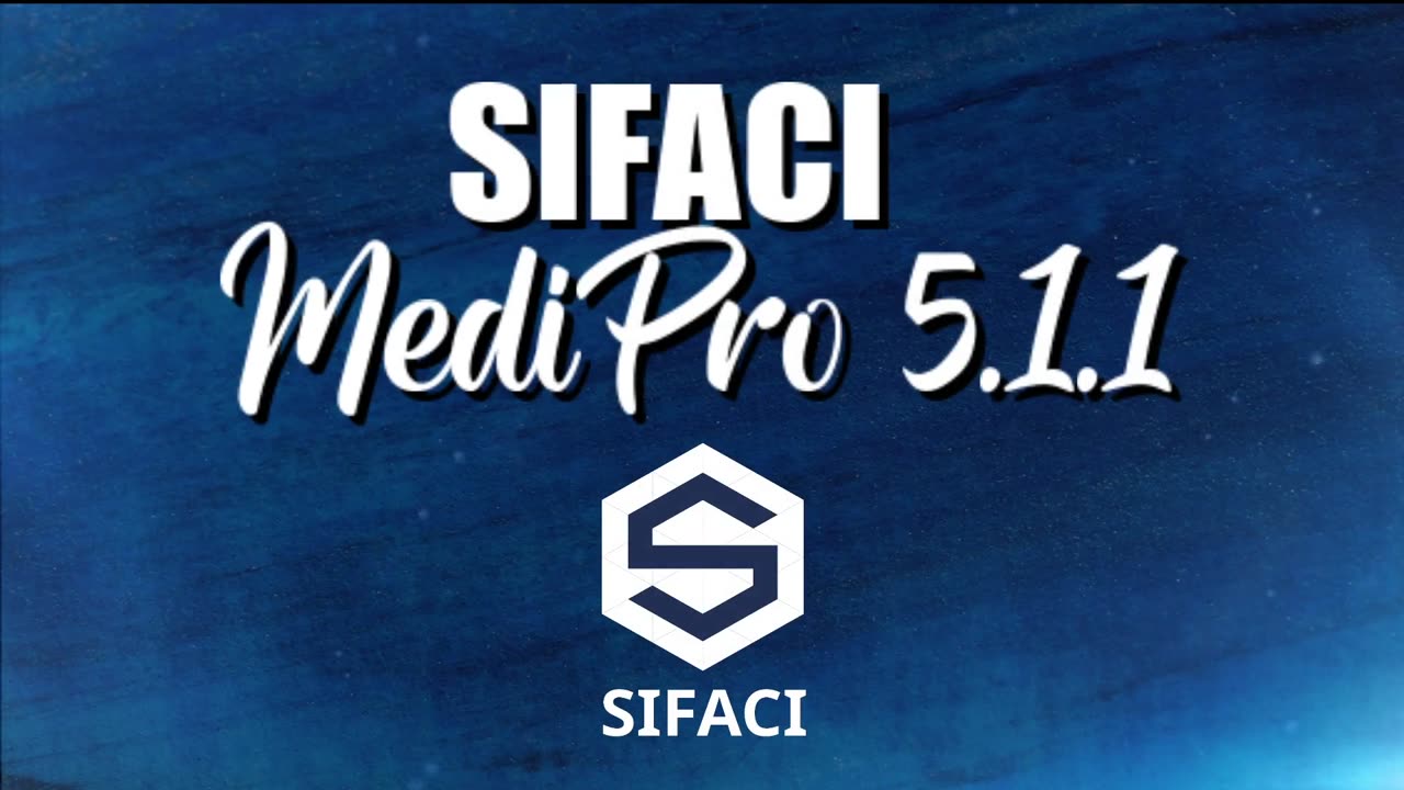 Sifaci Medipro 5.1.1 Introducción (Software Medico)