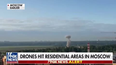 Drones hit residential areas in Moscow