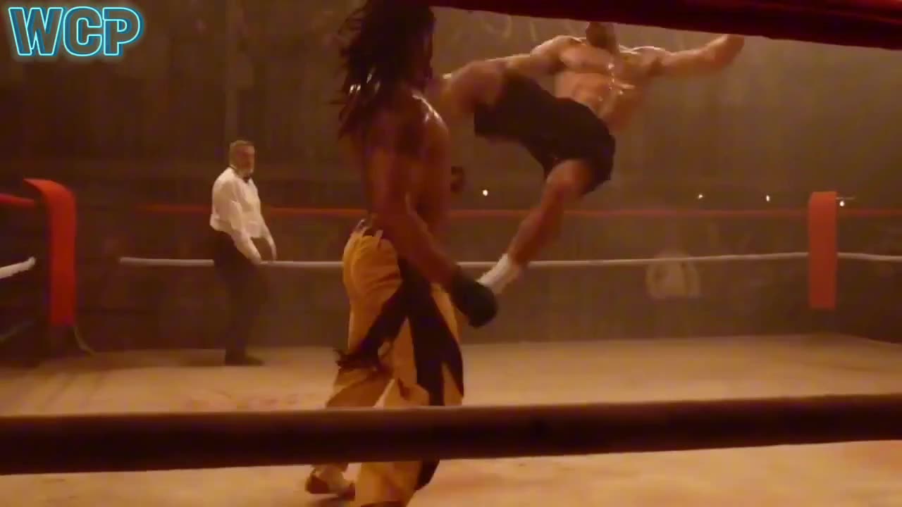 Boyka Fight scene with Brazilian fighter