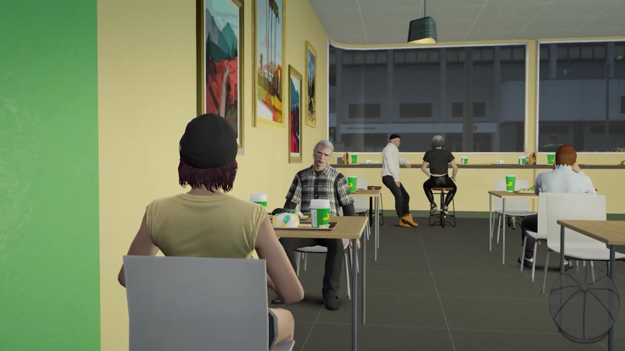 GTA 5 MLO-Subway Restaurant