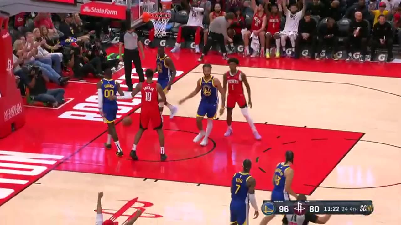 NBA Houston Rockets vs Golden State Warriors 02/11/24