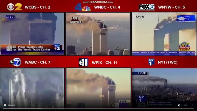 9/11 - the six live network cameras that morning