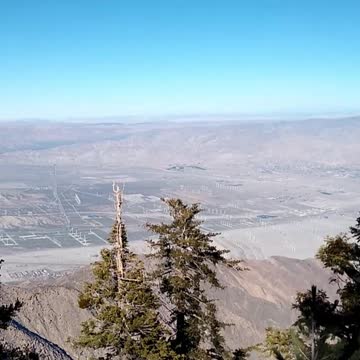 PALM SPRINGS TRAM A TREMENDOUS VIEW FROM MT. SAN JACINTO!