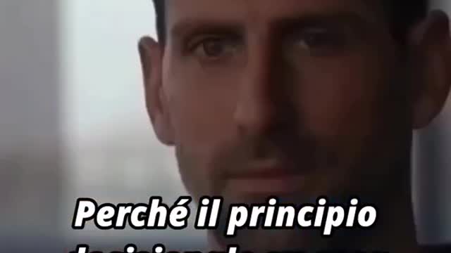 Novak: "la libertà è più importante di qualsiasi titolo".