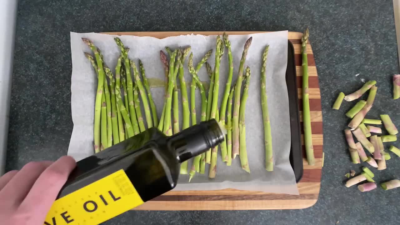 Baked Asparagus - You Suck at Cooking (episode 105)