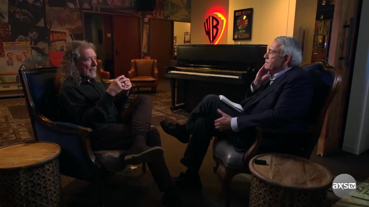 Robert Plant of Led Zeppelin Interview with Dan Rather