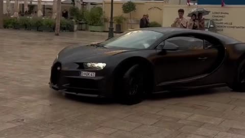 Crazy Bugatti spotted in Monaco