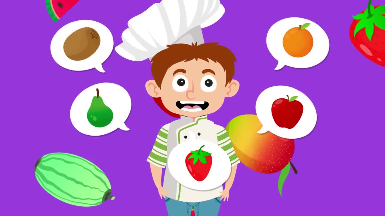 Learning Fruits - Fun Way to Build Your Child's Vocabulary