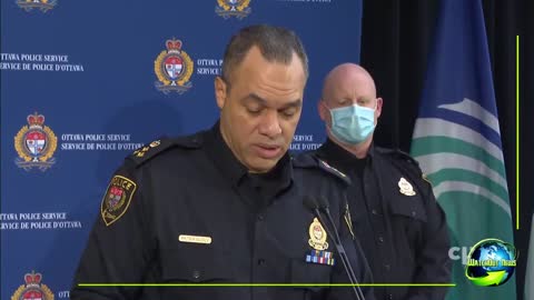 Ottawa Police Chief Peter Sloly - vowing to crush the protests with a “surge and contain” strategy!!