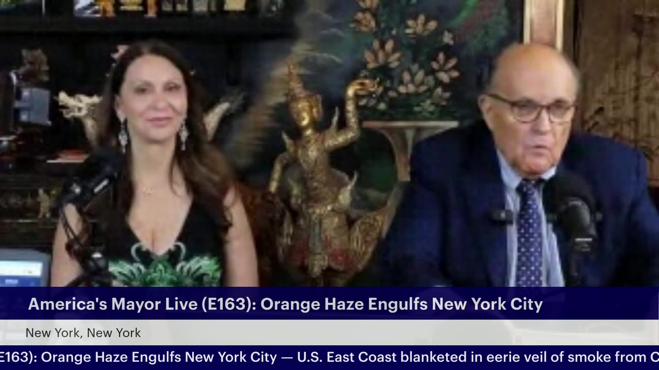America's Mayor Live (E163): Orange Haze Engulfs New York City