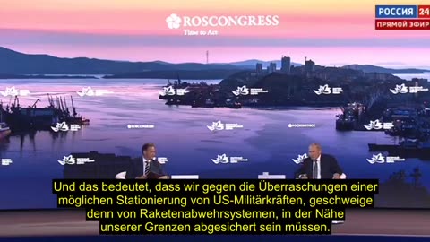 Putin zum Friedensvertrag mit Japan (betrifft Deutschland auch)