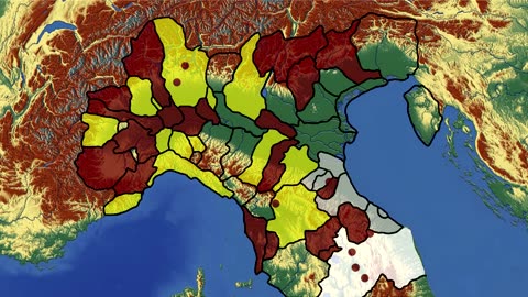 Empire vs The Papacy (Guelphs vs Ghibellines)