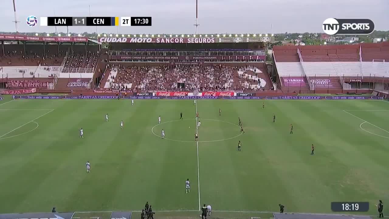 Maximiliano González (1-1) Lanús vs Rosario Central | Fecha 17 - Superliga Argentina 2017/2018