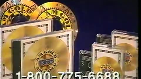 1999 - Ad for 'AM Gold' CDs & Cassettes