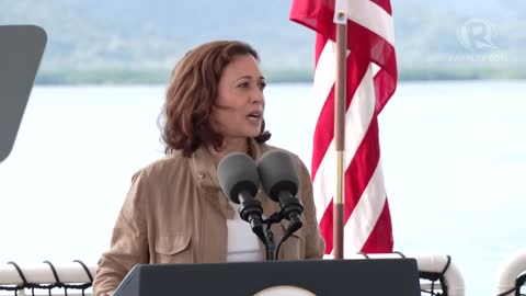 US VP Kamala Harris meets with Philippine