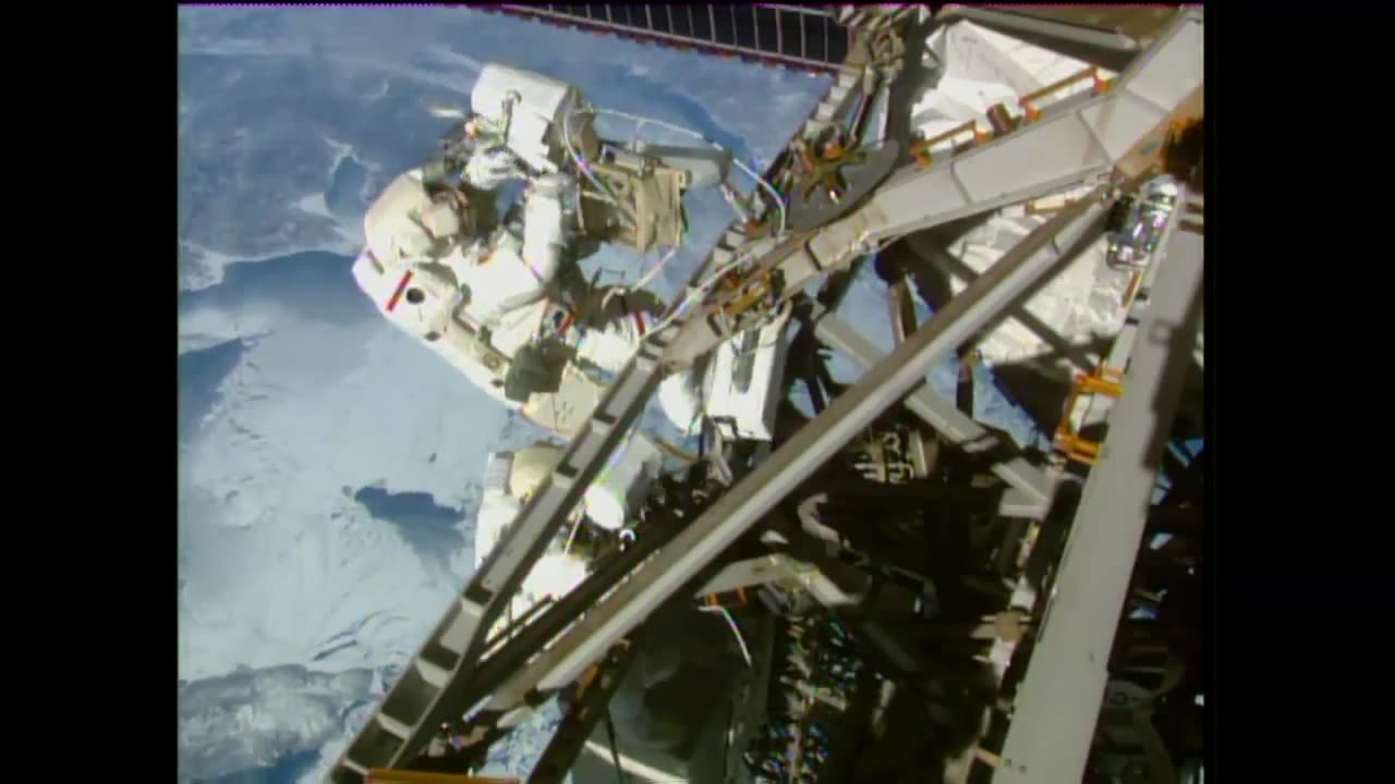 International Space Station Astronauts Conduct Third Spacewalk in Eight Days