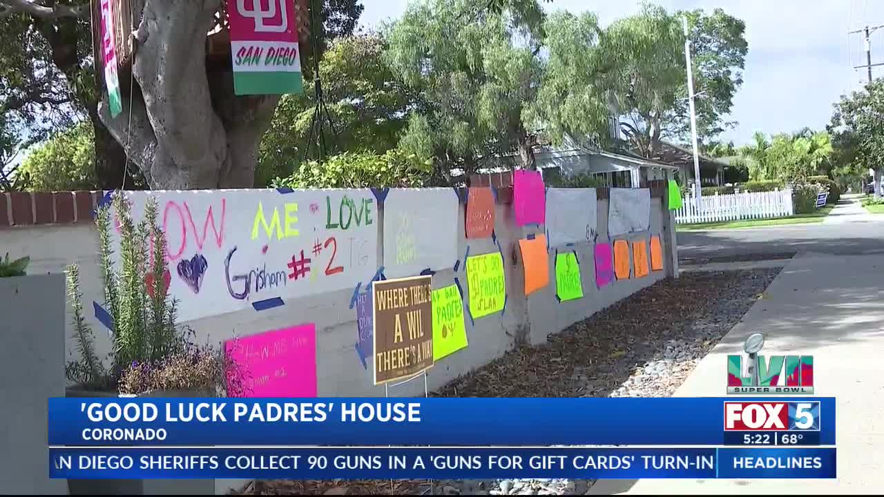 Good Luck Padres House