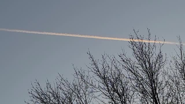 Proof of Chemtrails over Central Indiana!